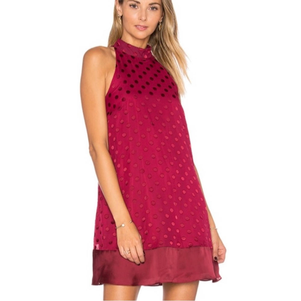 Lovers + Friends Lily Dress in Raspberry Size S